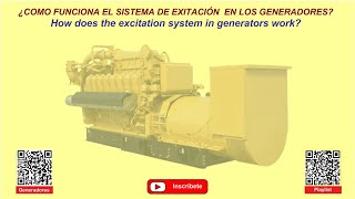 ¿ Como funciona el sistema de exitación en los generadores  P1 [upl. by Gav]