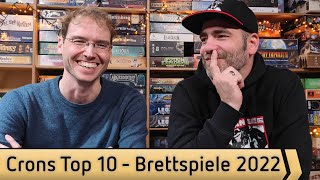 Top 10 Cron 2022 – Die besten Brettspiele des Jahres [upl. by Werdma306]