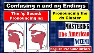 The ŋ Sound Pronouncing ng  Confusing n and ng Endings  CONSONANT SOUNDS  American Accent [upl. by Attenahs454]