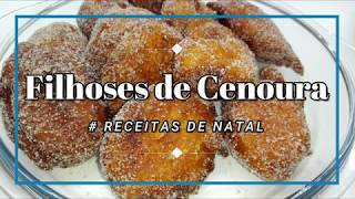 Como fazer Filhoses de Cenoura  Receitas da Li  Por Liliana Santos 25 [upl. by Gavrila]