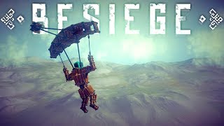 Besiege Best Creations  High Flying Extreme Creations  Tankless Track  Besiege Gameplay [upl. by Atiral897]