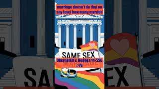 Protect samesex marriage Obergefell v Hodges Landmark MarriageEquality SupremeCourt case 76 [upl. by Aernda]