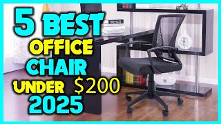 ✅Top 5 Best Office Chairs Under 200  Office Chairs Under 200 Review [upl. by Cock532]