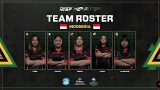 Game 1 IESF MLBB world Championship INDONESIA VS UZBEKISTAN mobilelegends mlbb ml iesf2024 [upl. by Faye375]