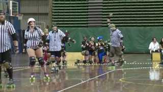 Gold Coast Roller Derby  Bout of the Living Dead [upl. by Annawik]