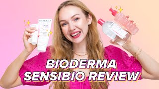 Bioderma Sensibio Product Review AcneSafe Products [upl. by Ydnes]