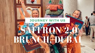 SAFFRON 20 BRUNCH ATLANTIS DUBAI  WALKTHROUGH TOUR [upl. by Volding]