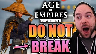 I accidentally broke Miyamoto heres how to fix it Age of Empires Mobile [upl. by Danyette]