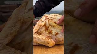 Ruddy crust and Tender Flesh of Chicken on Coals Rustic Cooking Method  Cooking Video food [upl. by Prissie]