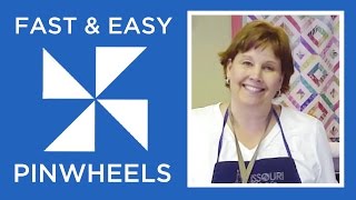 Learn to Make Fast and Easy Pinwheels with Jenny Doan of Missouri Star Instructional Video [upl. by Erdrich561]