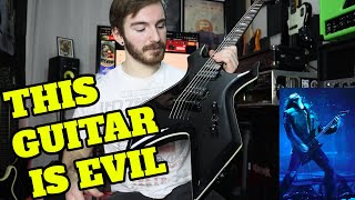 RESTORING AN EVIL BC RICH WARLOCK  BC Rich Dark Arts Warlock [upl. by Reisman]