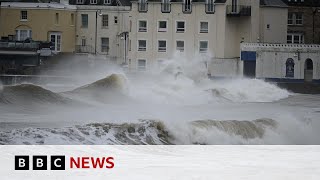 Storm Ciarán ‘Major incident’ declared as storm batters parts of UK and Channel Islands  BBC News [upl. by Aubyn996]