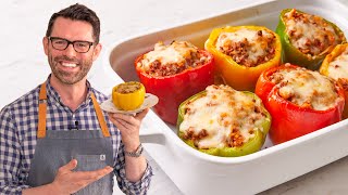 Easy Stuffed Peppers Recipe [upl. by Arries]