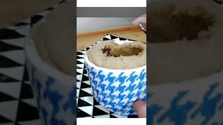 TORTA IN TAZZA 🥣CAPPUCCINO E NUTELLA 👍😋💯SENZA UOVA foodlover cucina Video YouTube Shorts [upl. by Ecnaret]