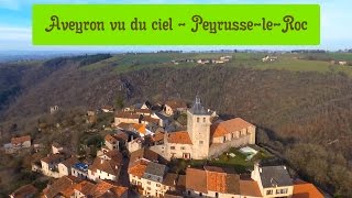 Aveyron vu du ciel  PeyrusseleRoc [upl. by Einahc]