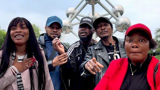 REALITE ATOMIUM BELGIQUE VUE DE LOIN ALINGI ABOMA MIMI KABONGO De RETOUR FERGANI ALOBI AIDA NDE [upl. by Namyw394]