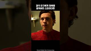 SpiderMans identity is revealed to his friend spiderman ironman marvel avengers [upl. by Akira]