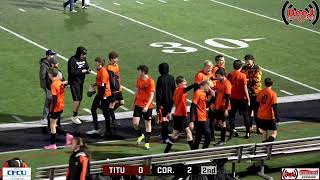 PIAA D10 BOYS SOCCER CORRY BEAVERS VS TITUSVILLE ROCKETS [upl. by Lamrert]