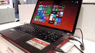 Toshiba Qosmio Gaming Laptop at CES 2014 [upl. by Digdirb]