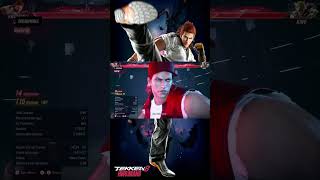 K Wiss Hwoarang Highest Damage Combo Tournament 2024 kwisshwoarang tekken8 kwiss shorts 테켄8 yt [upl. by Annavoj965]