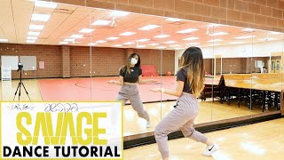 aespa 에스파 Savage Lisa Rhee Dance Tutorial [upl. by Bashemath]