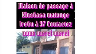 ￼appartement à louer à Kinshasa Matonge irebu à 37 contactez nous merci Nouveau publicité [upl. by Anneres168]