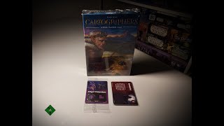 Cartographers Ambush and Skills miniexpansions မြေပုံဆွဲသူများ Unboxing [upl. by Seuqcaj]