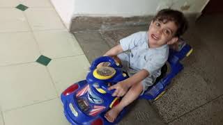 How to Repair Kids Rocket Car  Fixing Twister Magic Car at Home  BabyGo Furrari Ride On Swing Car [upl. by Adnuahs]