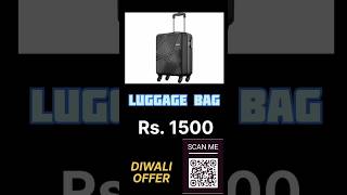 Affordable Luggage Bag Under 1500  Cabin Bag luggagebag cabincrew travelbag festivedeals [upl. by Franza]