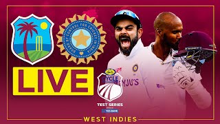 🔴 LIVE  West Indies v India  1st Cycle Pure Agarbathi Test powered by Yes Bank  Day 3 [upl. by Feodora]