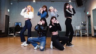 EVERGLOW  Pirate Dance Practice Mirrored  Zoomed [upl. by Elylrac695]