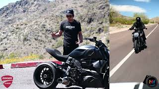 2023 Ducati Diavel Granturismo Black and 1260S review [upl. by Lynnette]