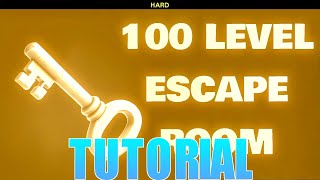 Hardest Escape Room 100 Levels Fortnite Tutorial [upl. by Dosh]