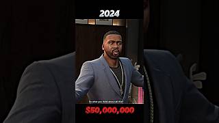 Franklin Clinton Then and Now II 💰 II gta gtav shorts [upl. by Aneladdam]