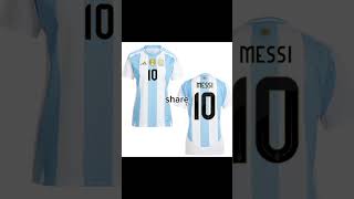 Your Messi Jersey if yousubscribe for 1kmessi [upl. by Anoirtac]