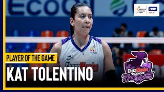 Kat Tolentino ERUPTS 27 PTS vs Galeries Tower 🔥  202425 PVL AllFilipino Conference  HIGHLIGHTS [upl. by Pejsach]