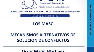 Clase sobre Los MASC Oscar Marín [upl. by Nicky]