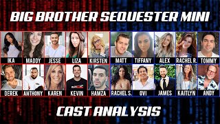 BBCAN  BBUS Sequester Mini Cast Analysis [upl. by Ayat]