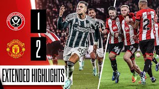 Sheffield United 12 Manchester United  Extended Premier League highlights [upl. by Cristiano]