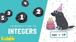 What are Integers Coding for Kids  Kodable [upl. by Gusba]