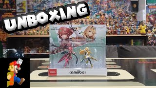 Pyra and Mythra Amiibo Unboxing  Nintendo Collecting [upl. by Edge]