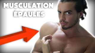 ÉPAULES RONDES en SALLE DE MUSCULATION  SÉANCE COMPLÈTE avec Blousonausommet [upl. by Jorie918]