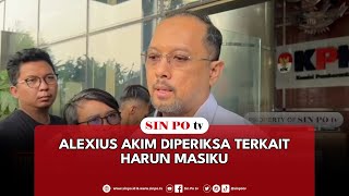 Alexius Akim Diperiksa Terkait Harun Masiku [upl. by Jeanine]