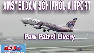 🔴 Amsterdam Schiphol Airport LIVE  DEPARTURES and ARRIVALS [upl. by Nichy]