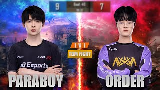 JDE Paraboy vs NV Order  Old Teammate New Rival 🔥 [upl. by Tinaret]