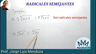 Radicales Semejantes [upl. by Lion]