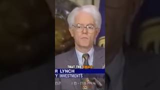 Peter Lynch On The Advantage Small Investors Have stockmarket peterlynch smallinvestors stocks [upl. by Lertnek]