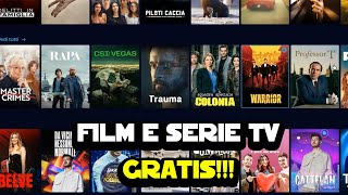 Come vedere film e serie tv GRATIS [upl. by Tim735]