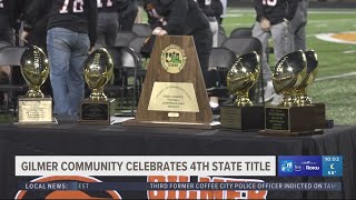 Gilmer community reacts to Buckeyes high school football state championship title [upl. by Eireva676]