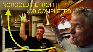 Norcold 1200 RV refrigerator retrofit pt 3 of 3 341 [upl. by Anatola]